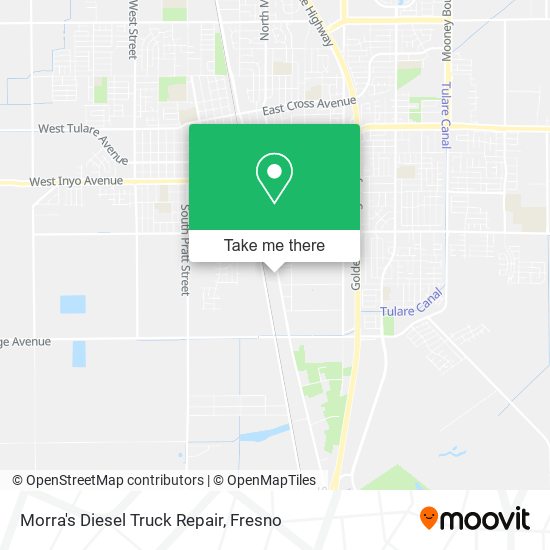 Mapa de Morra's Diesel Truck Repair