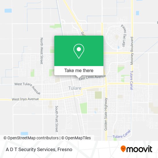 A D T Security Services map