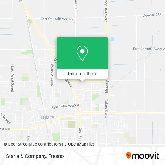 Mapa de Starla & Company
