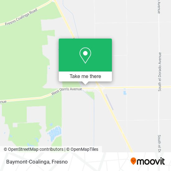 Mapa de Baymont-Coalinga