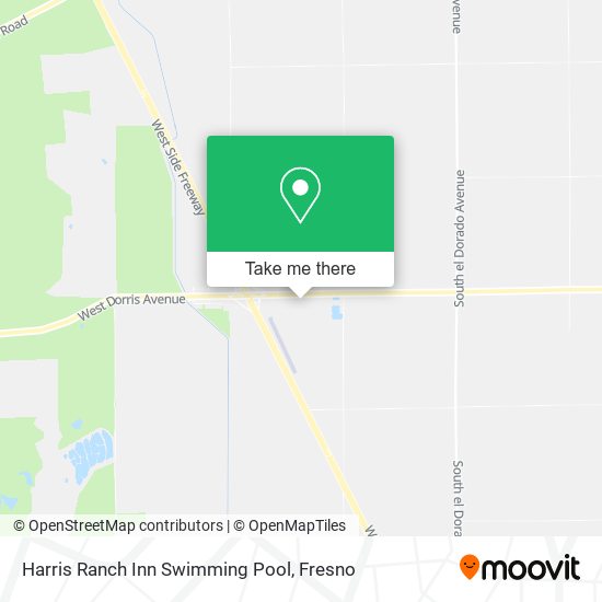 Harris Ranch Inn Swimming Pool map