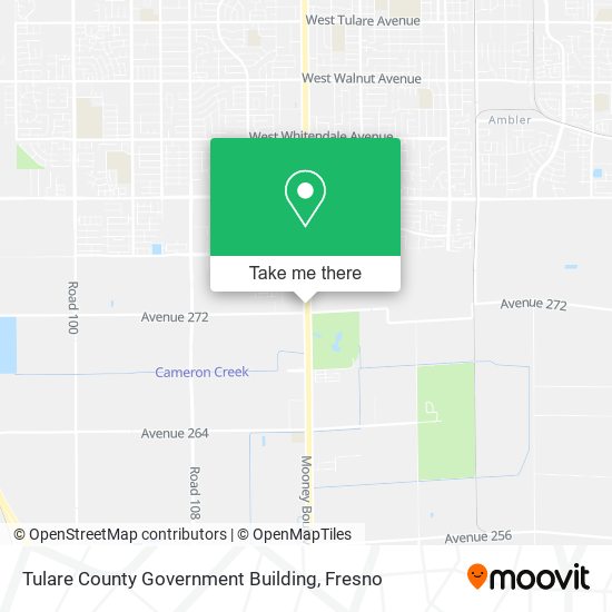 Mapa de Tulare County Government Building