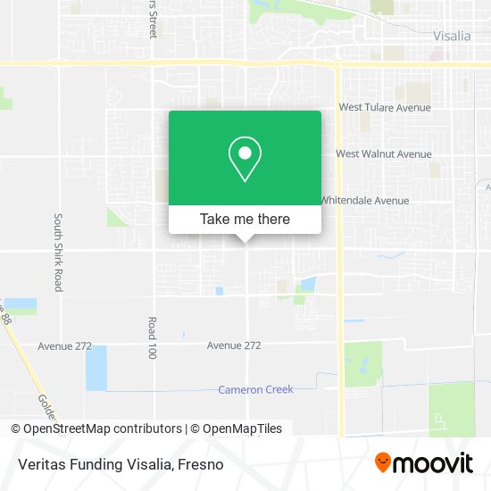 Veritas Funding Visalia map