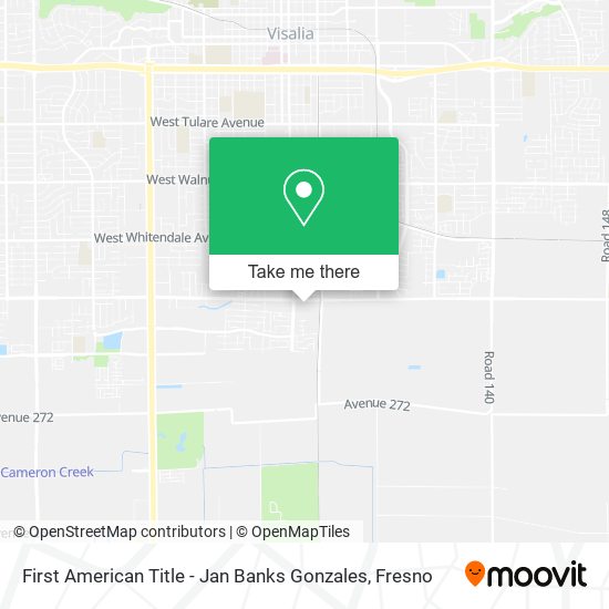 First American Title - Jan Banks Gonzales map