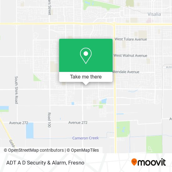 ADT A D Security & Alarm map