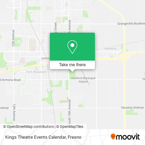 Mapa de Kings Theatre Events Calendar
