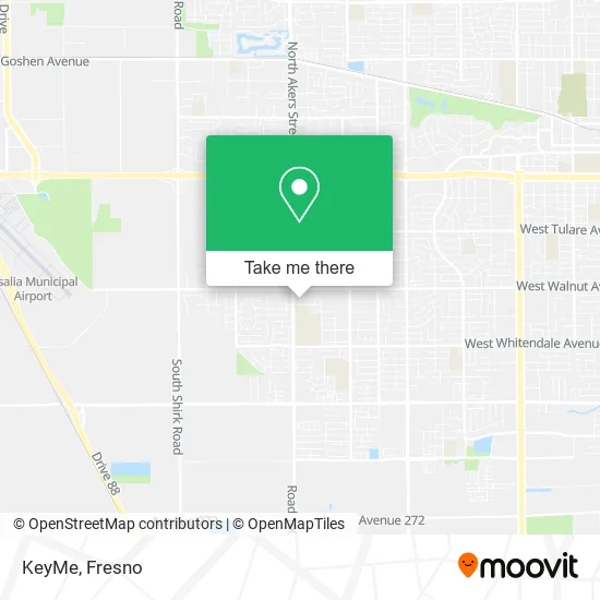 Mapa de KeyMe