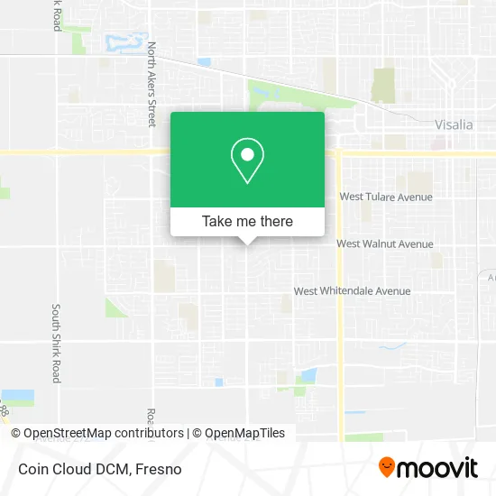 Mapa de Coin Cloud DCM