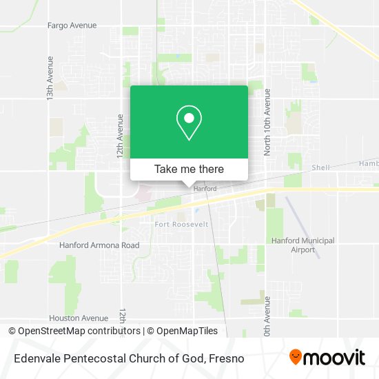 Edenvale Pentecostal Church of God map
