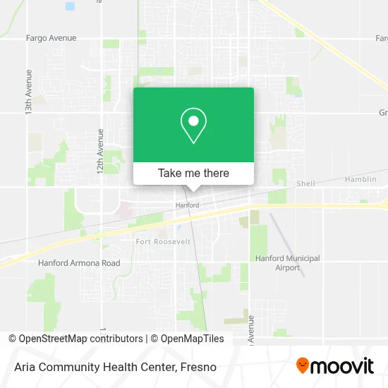 Aria Community Health Center map