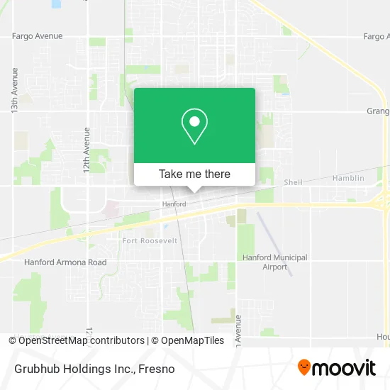 Mapa de Grubhub Holdings Inc.