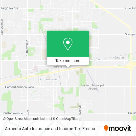 Armenta Auto Insurance and Income Tax map