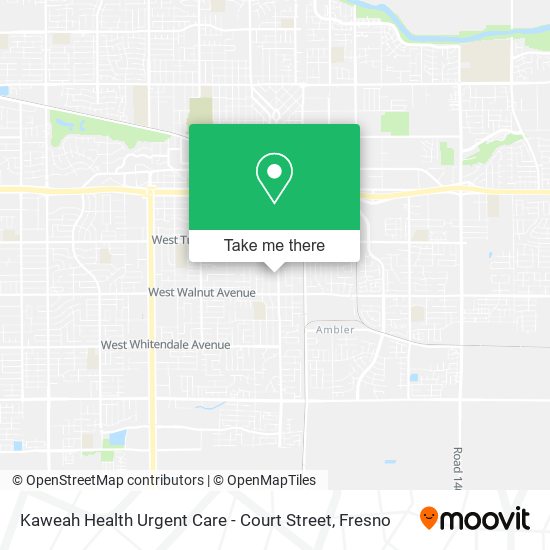 Kaweah Health Urgent Care - Court Street map