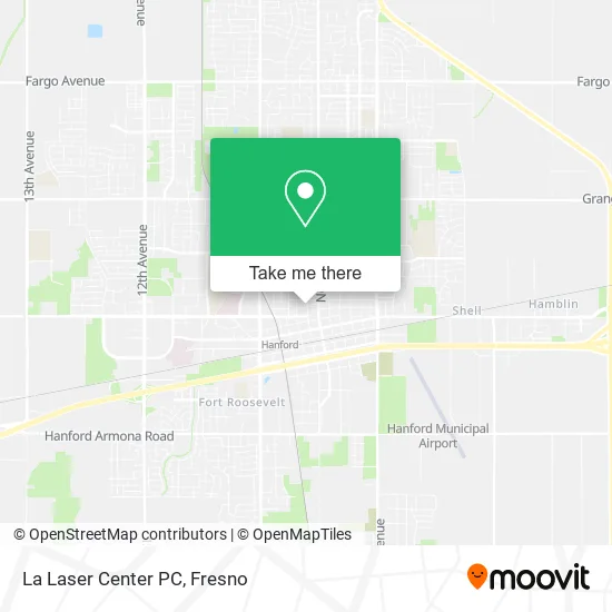 Mapa de La Laser Center PC