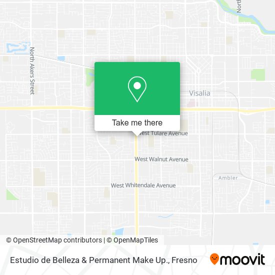 Estudio de Belleza & Permanent Make Up. map