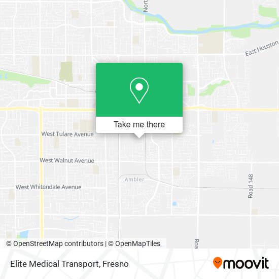 Elite Medical Transport map