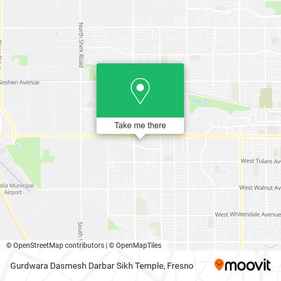 Gurdwara Dasmesh Darbar Sikh Temple map