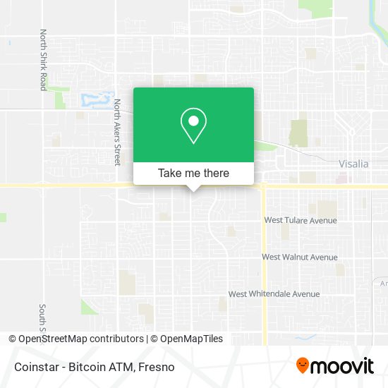 Coinstar - Bitcoin ATM map