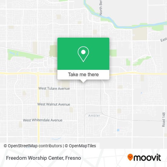 Freedom Worship Center map