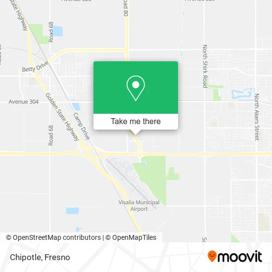 Mapa de Chipotle