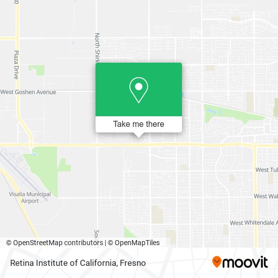 Mapa de Retina Institute of California
