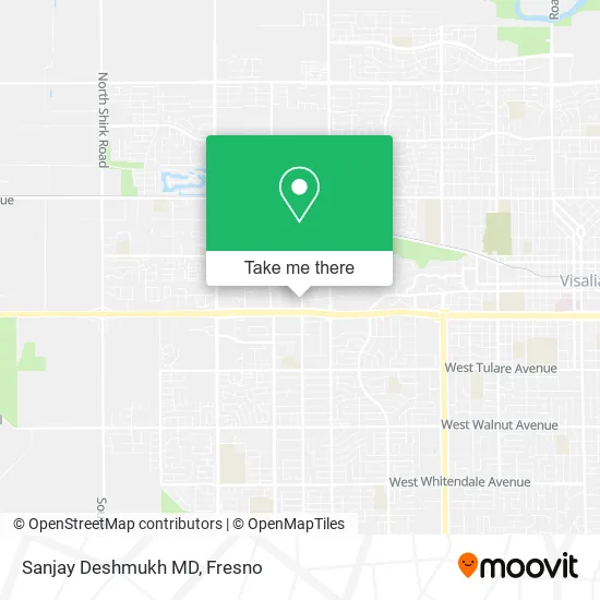 Mapa de Sanjay Deshmukh MD
