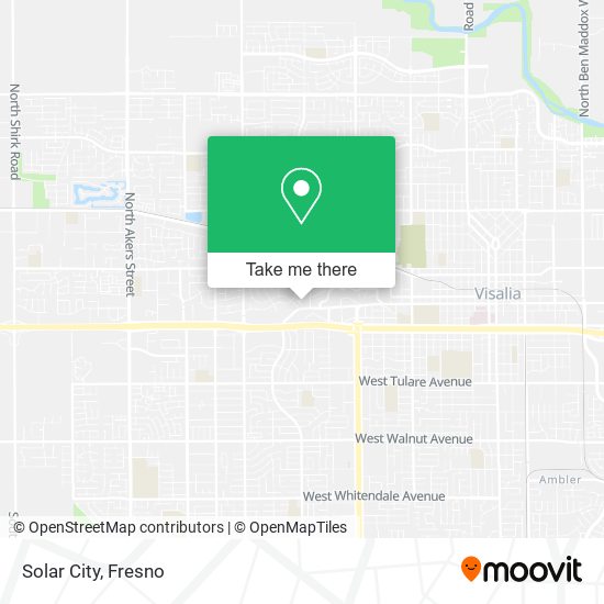 Solar City map