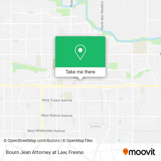 Bourn Jean Attorney at Law map