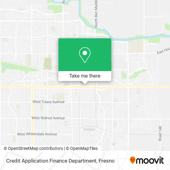 Mapa de Credit Application Finance Department