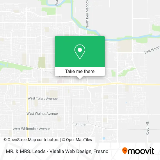 Mapa de MR. & MRS. Leads - Visalia Web Design