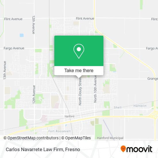 Carlos Navarrete Law Firm map