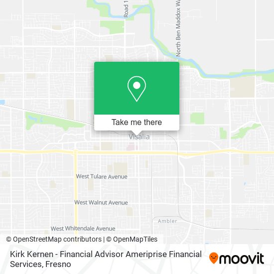 Mapa de Kirk Kernen - Financial Advisor Ameriprise Financial Services