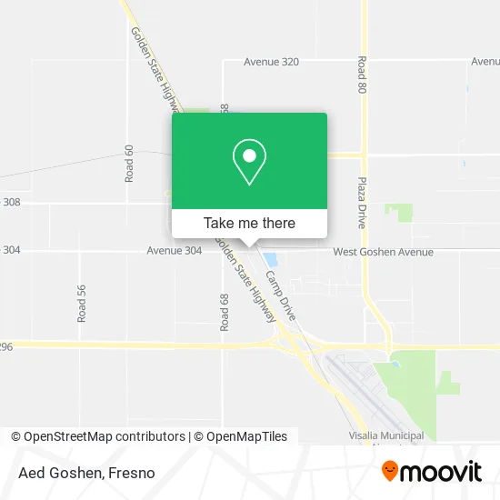Aed Goshen map
