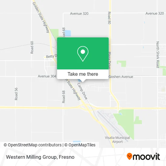 Western Milling Group map