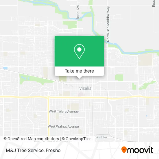 M&J Tree Service map