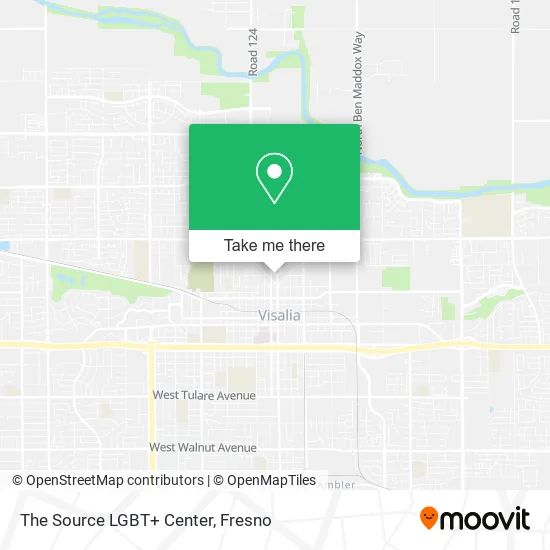 The Source LGBT+ Center map