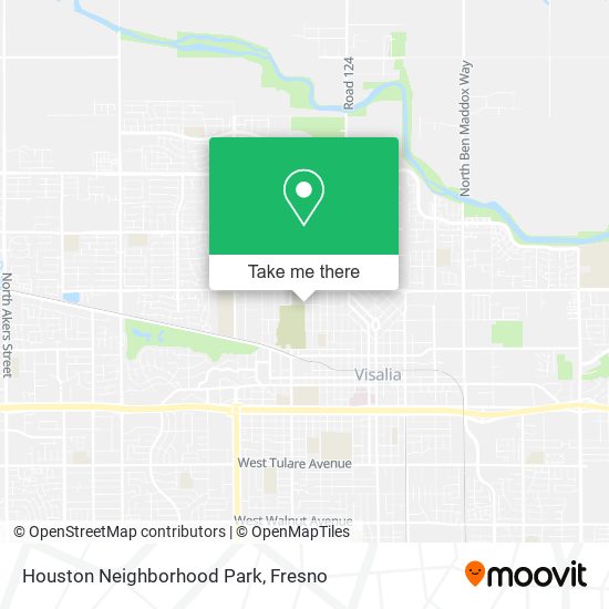 Houston Neighborhood Park map