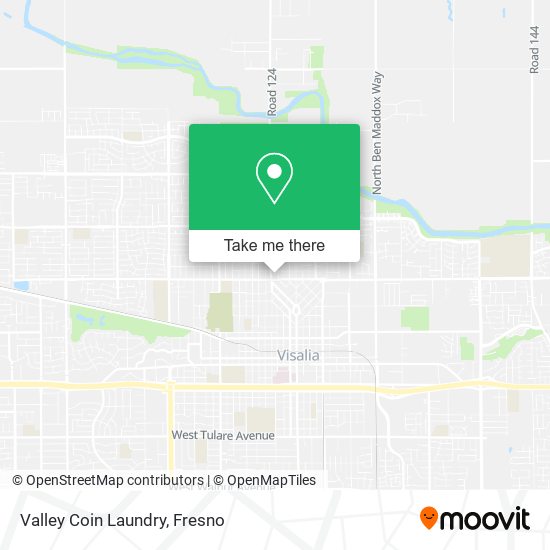 Mapa de Valley Coin Laundry