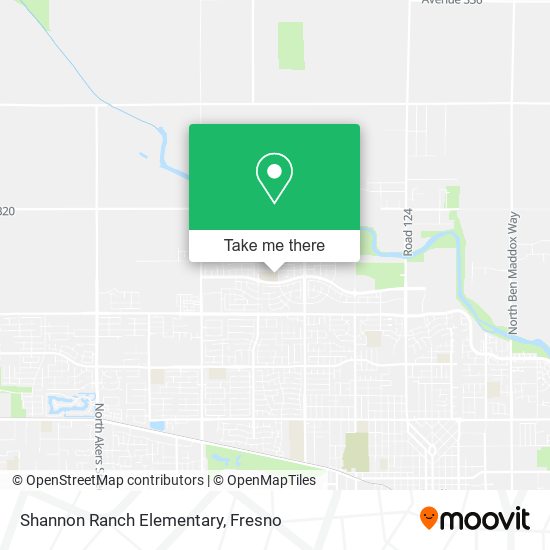 Mapa de Shannon Ranch Elementary