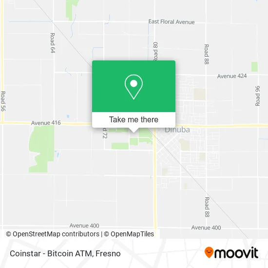 Coinstar - Bitcoin ATM map