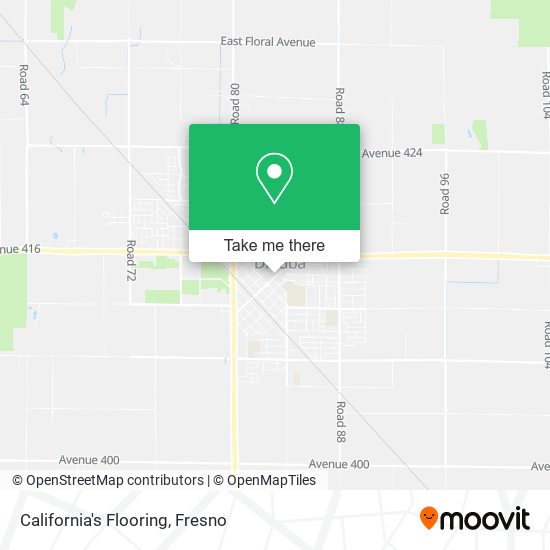 Mapa de California's Flooring