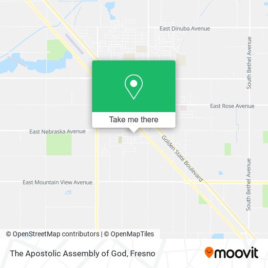 The Apostolic Assembly of God map