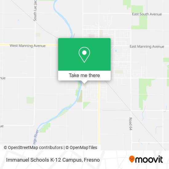 Mapa de Immanuel Schools K-12 Campus