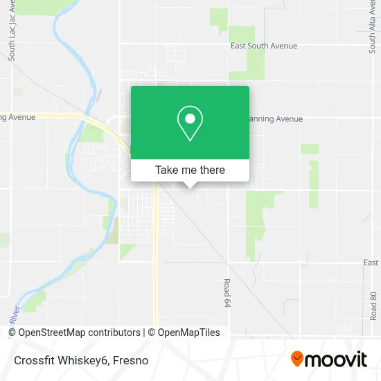 Crossfit Whiskey6 map