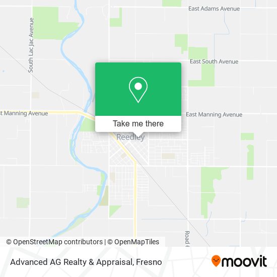 Mapa de Advanced AG Realty & Appraisal