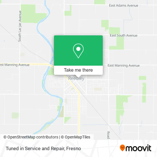 Tuned in Service and Repair map