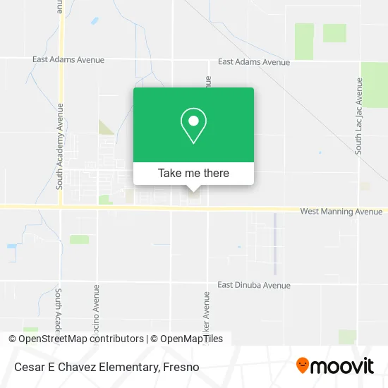 Cesar E Chavez Elementary map