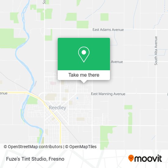 Mapa de Fuze's Tint Studio