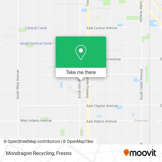 Mapa de Mondragon Recycling