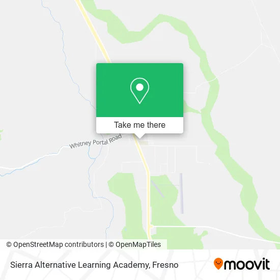 Sierra Alternative Learning Academy map